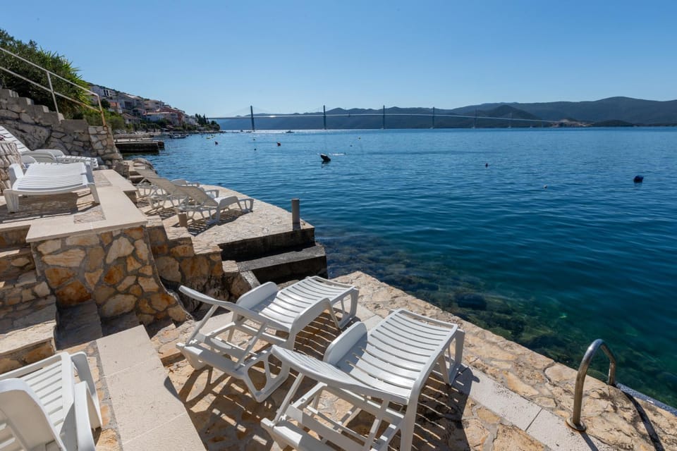 Beach, Sea view, sunbed