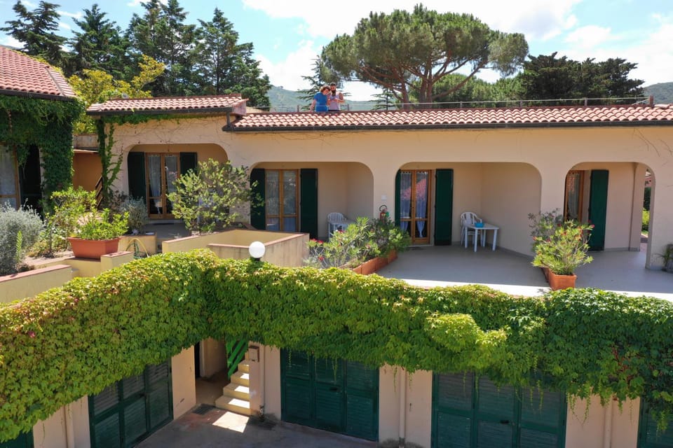 Property building, Patio