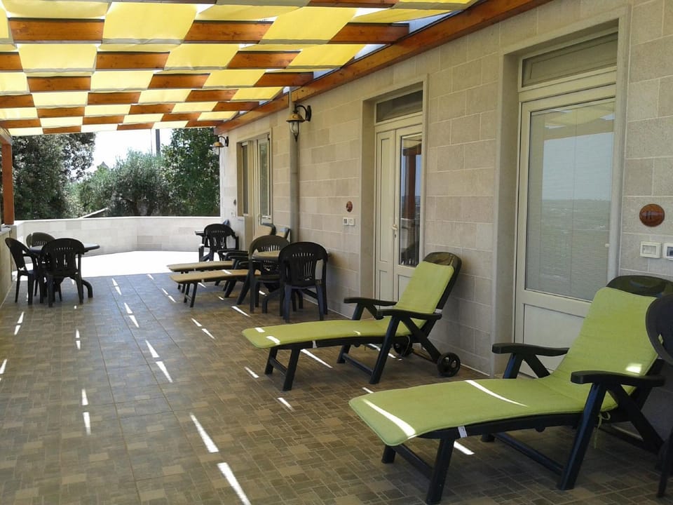 Property building, Patio