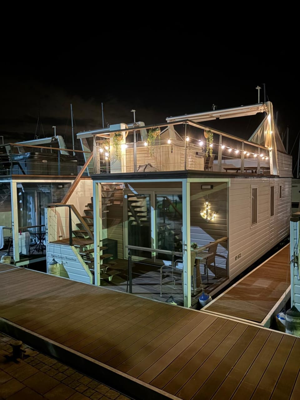 Property building, Night