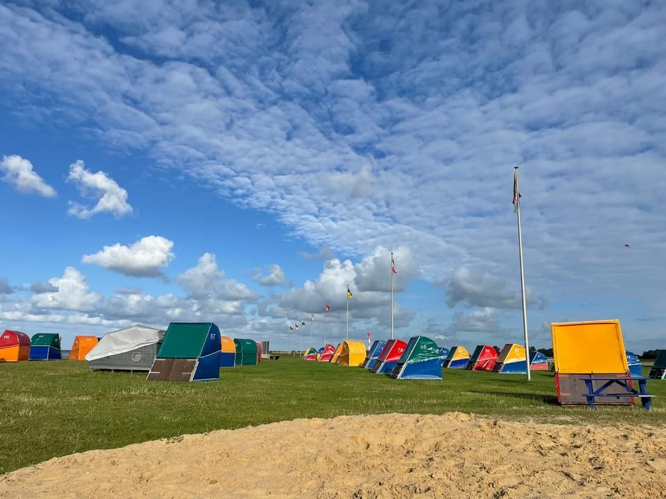 Summer, Beach, On site