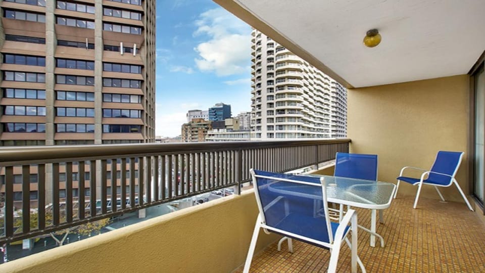 Studio with balcony at College St Apartment in Sydney