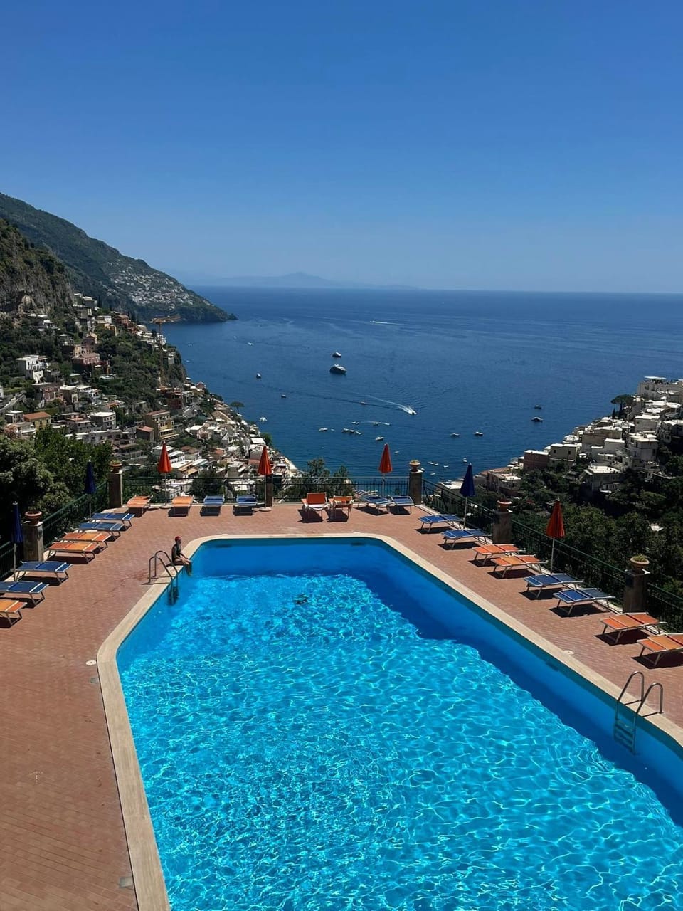Natural landscape, Mountain view, Sea view, Swimming pool