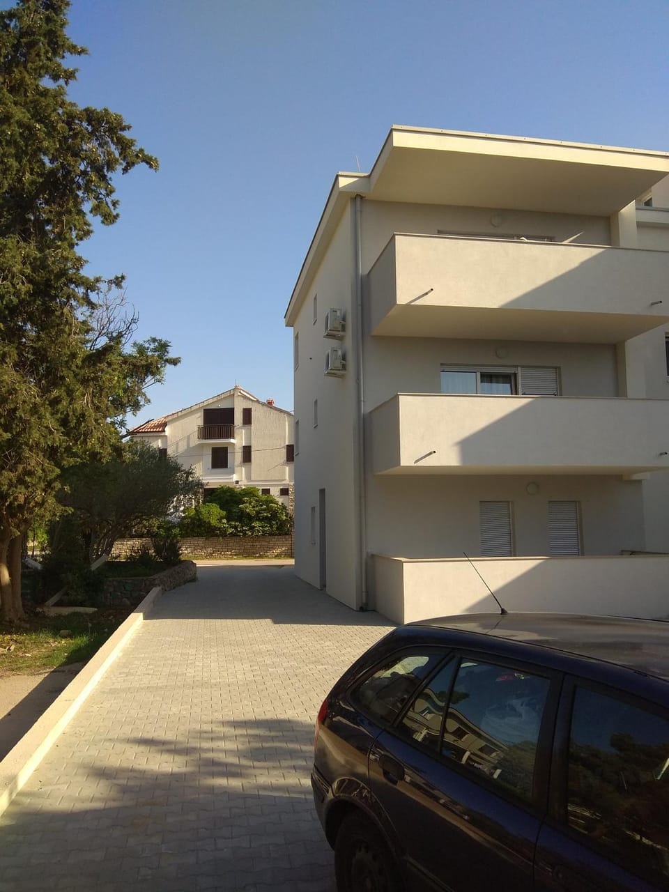 Property building, Patio