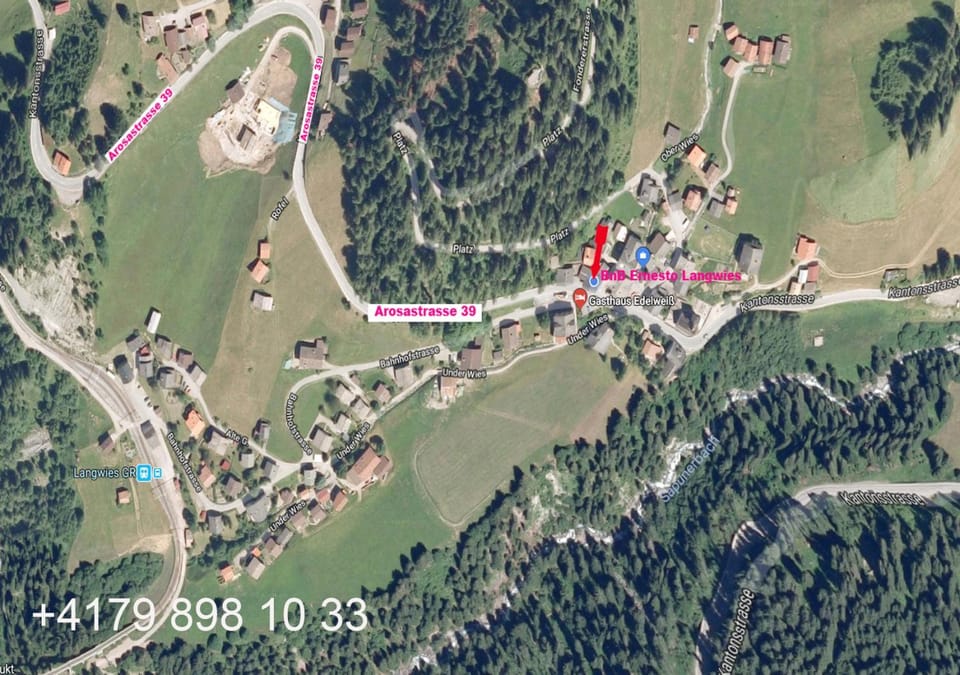BnB Ernesto Langwies - NOT Davos Bed and Breakfast in Canton of Grisons