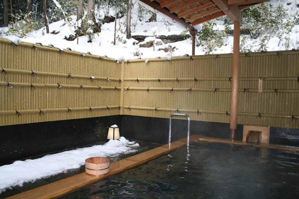 Winter, Hot Spring Bath, Spa and wellness centre/facilities, Open Air Bath