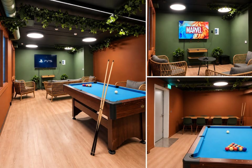 Communal lounge/ TV room, Billiard, Evening entertainment