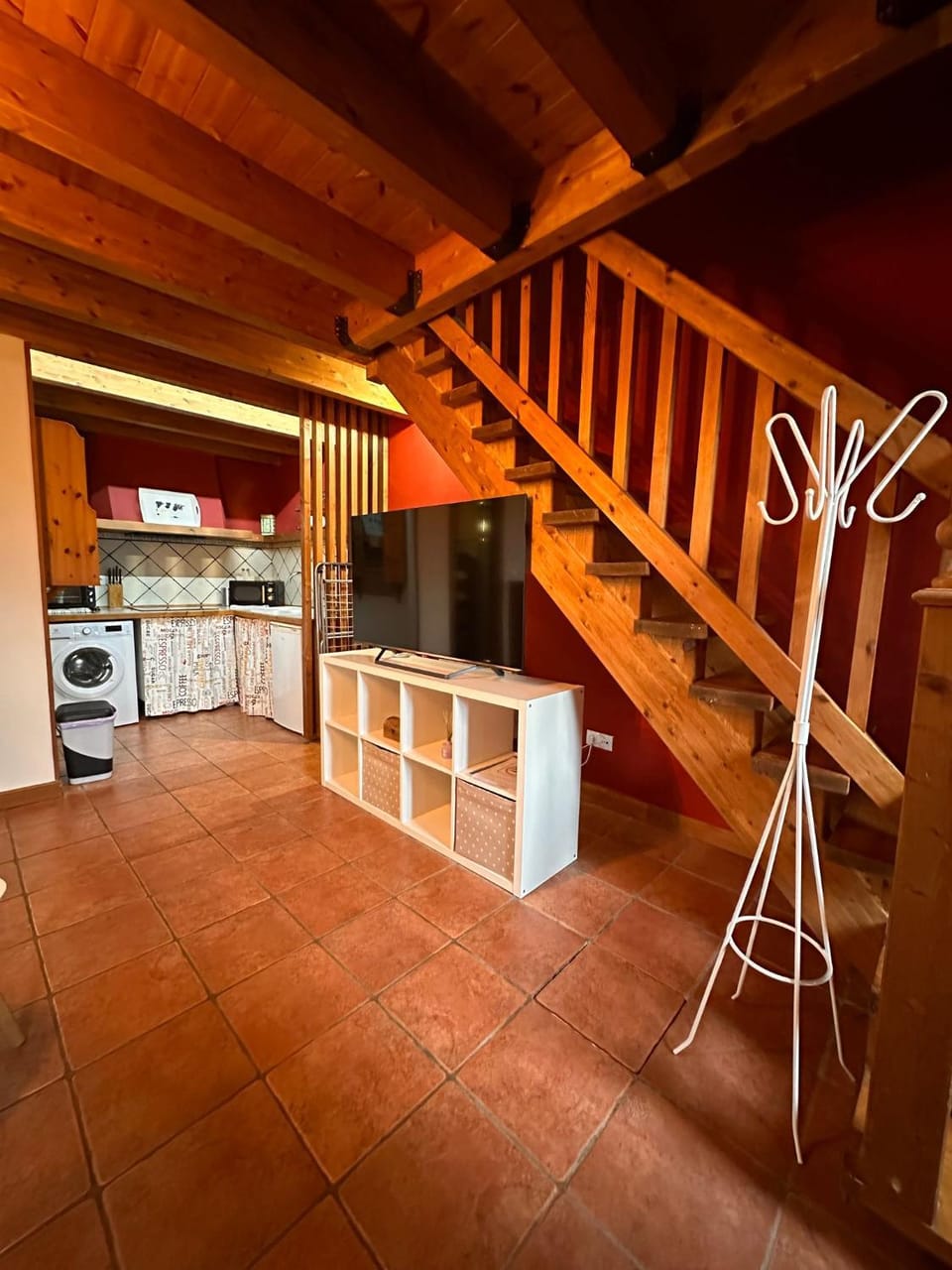 Kitchen or kitchenette, Living room