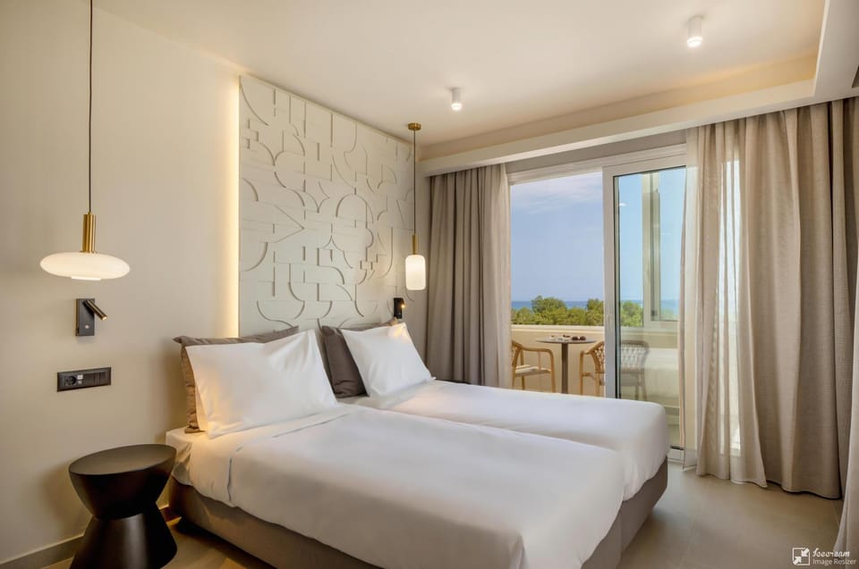 Bedroom, Sea view
