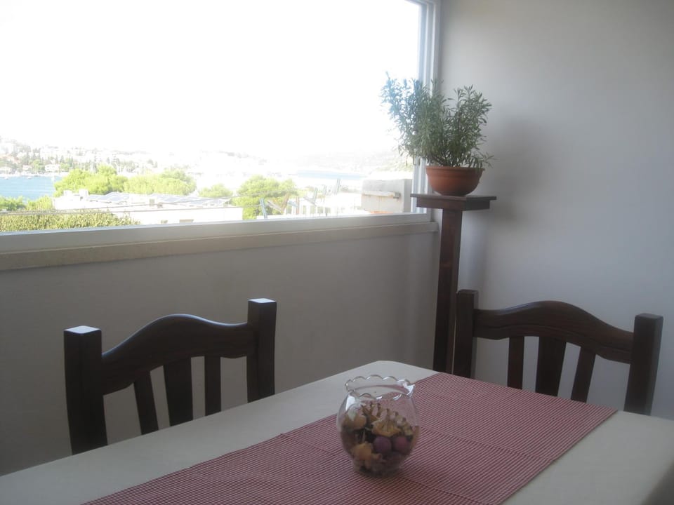 View (from property/room), Balcony/Terrace, Dining area