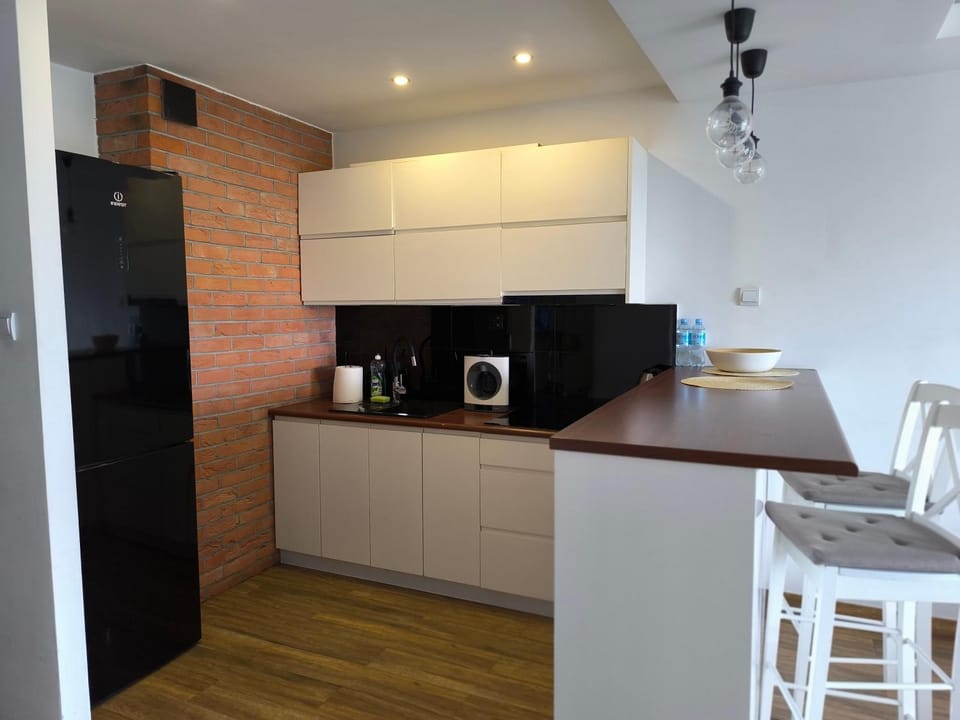 Kitchen or kitchenette, oven, stove