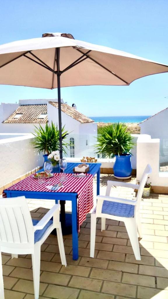 View (from property/room), Balcony/Terrace, Beach, Sea view