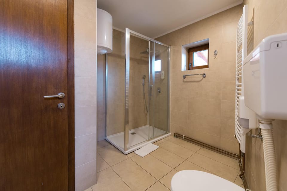 Shower, Toilet, Bathroom, towels