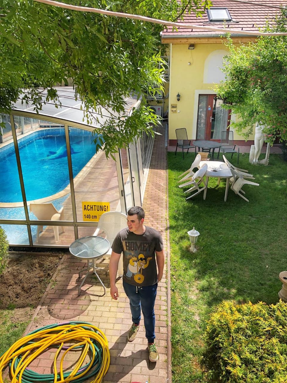 Staff, Natural landscape, Aqua park, Garden view, Pool view, Swimming pool, Family