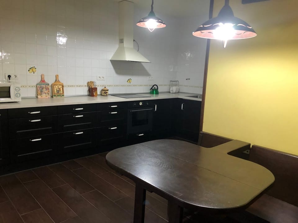 Kitchen or kitchenette, Food, stove