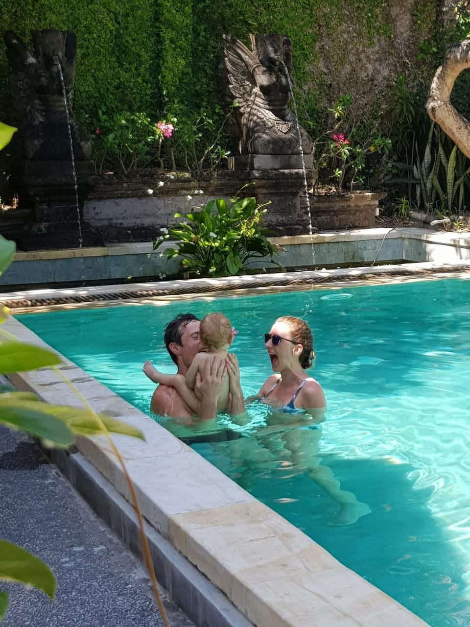 People, Swimming pool, Swimming pool, children, Family