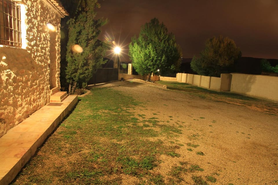 Patio, Night, Winter, Garden, Garden, On site, Garden view