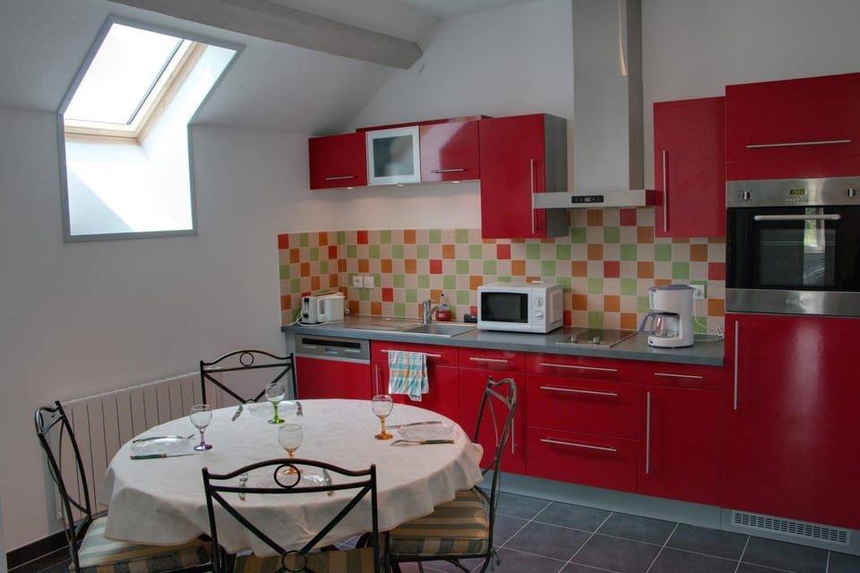 Kitchen or kitchenette, Dining area