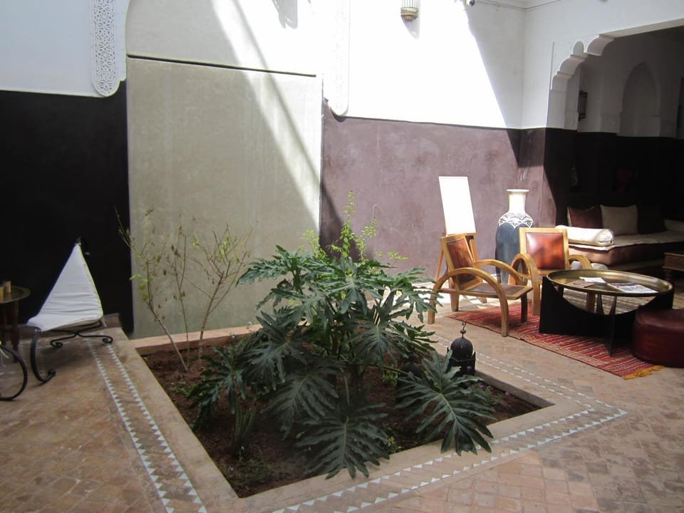 Property building, Patio