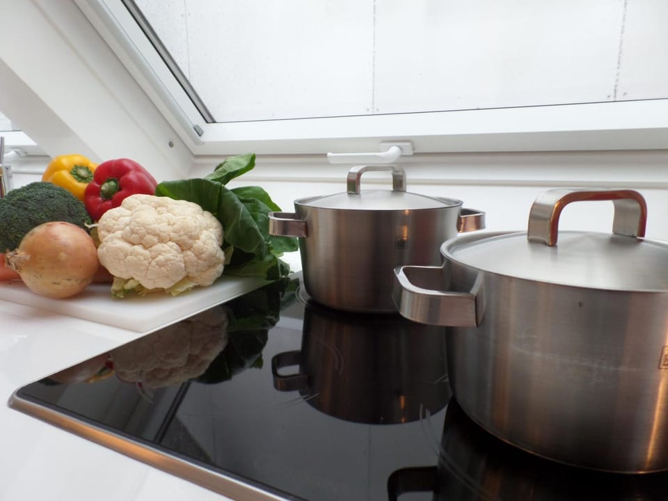 Kitchen or kitchenette, stove, stove