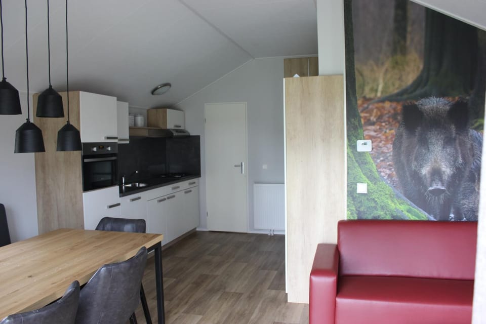 De Bijsselse Enk, Noors chalet 1 Chalet in Biddinghuizen