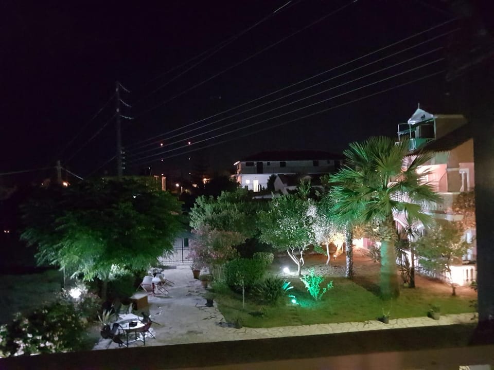 Property building, Garden view