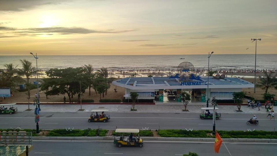 Beach, Sea view, Street view