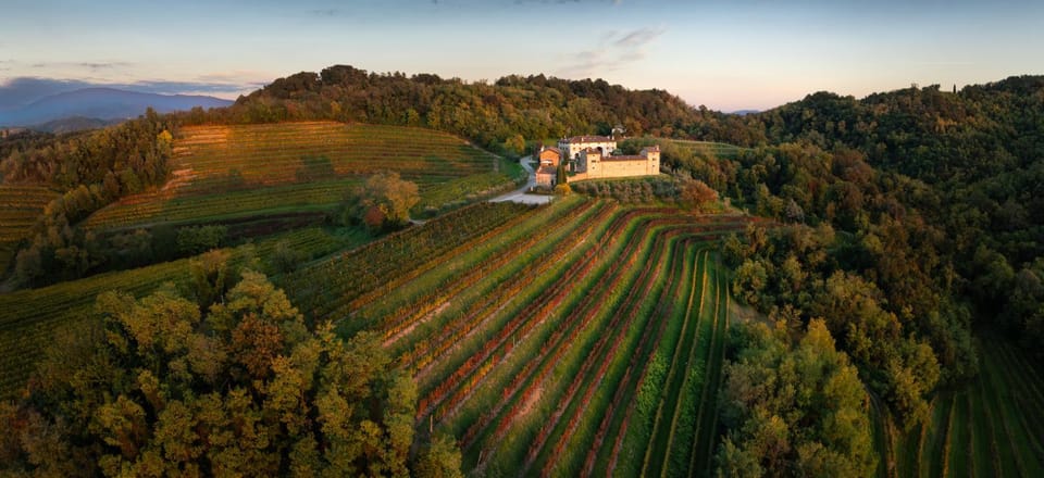 Property building, Natural landscape, Autumn