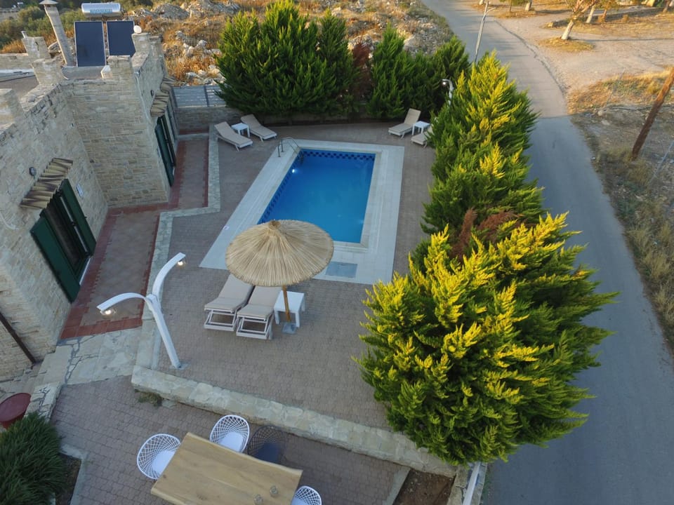 Bird's eye view, Street view, Swimming pool, Swimming pool