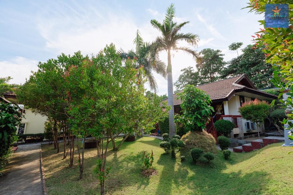 Property building, Garden