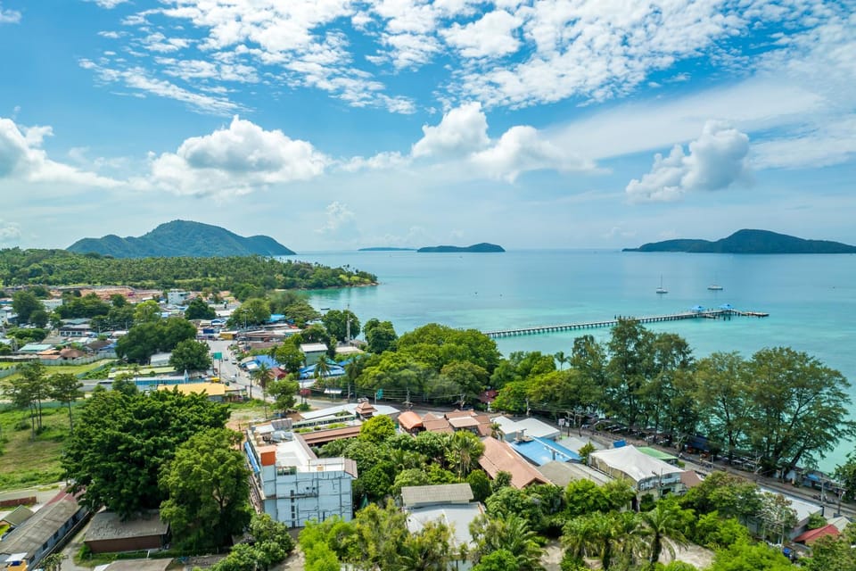 Nearby landmark, Day, Natural landscape, Bird's eye view, Beach, City view, Lake view, Mountain view, River view, Sea view