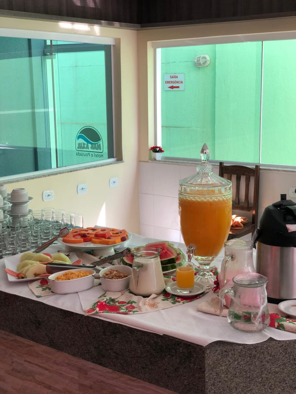 Buffet breakfast