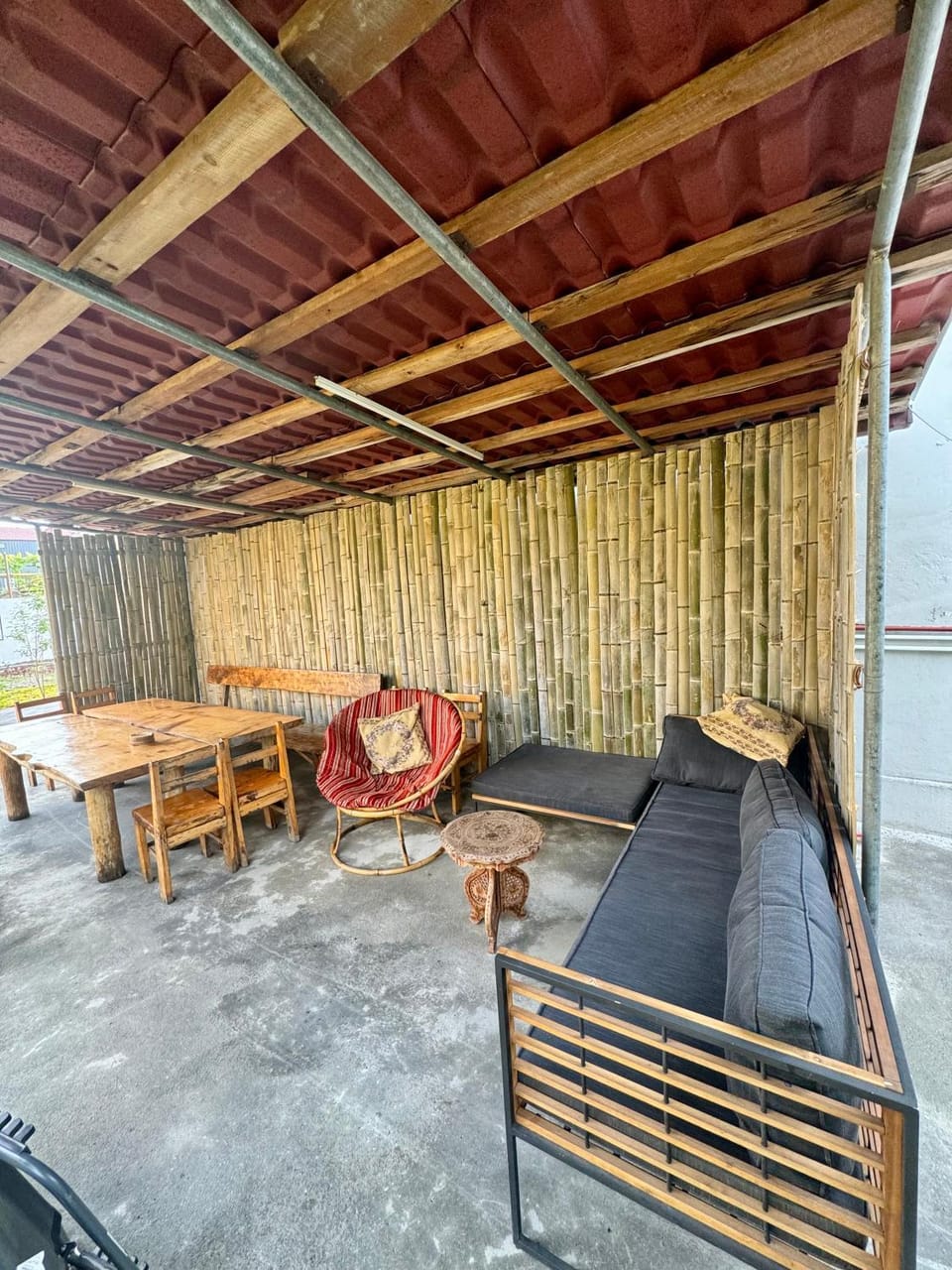 Patio, Seating area, Dining area