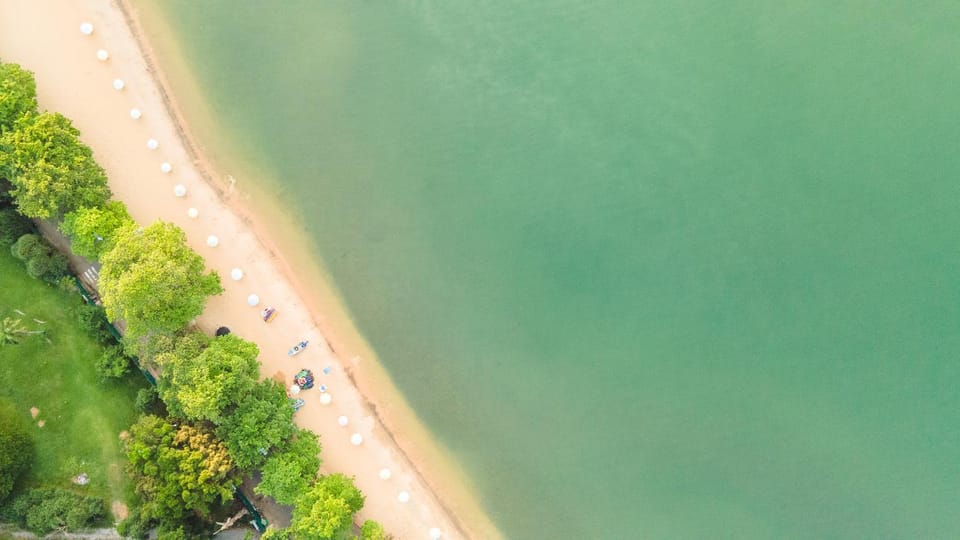 Natural landscape, Bird's eye view, Beach, Sea view