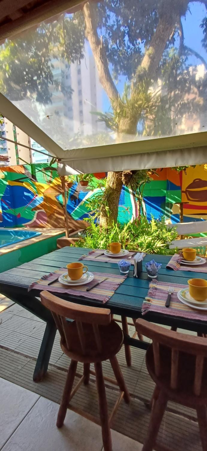 Day, Garden, View (from property/room), Food and drinks, Dining area, Food, Pool view, Breakfast