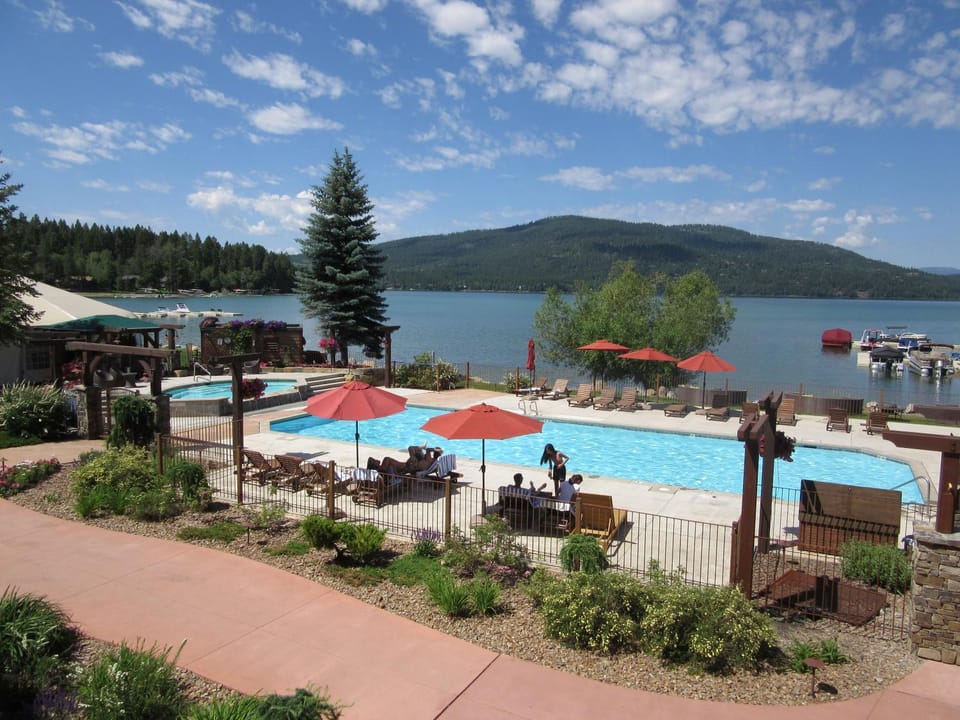 Beach, Lake view, Swimming pool