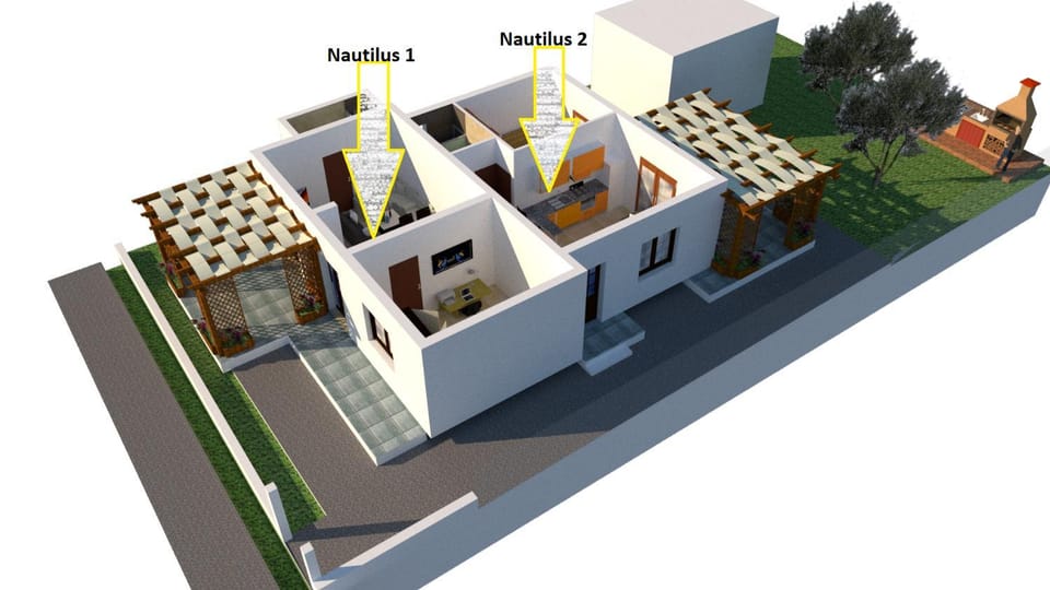 Bird's eye view, Floor plan