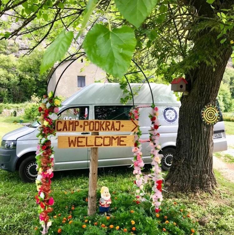 Camp Podkraj Campground/ 
RV Resort in Podgorica Municipality, Montenegro