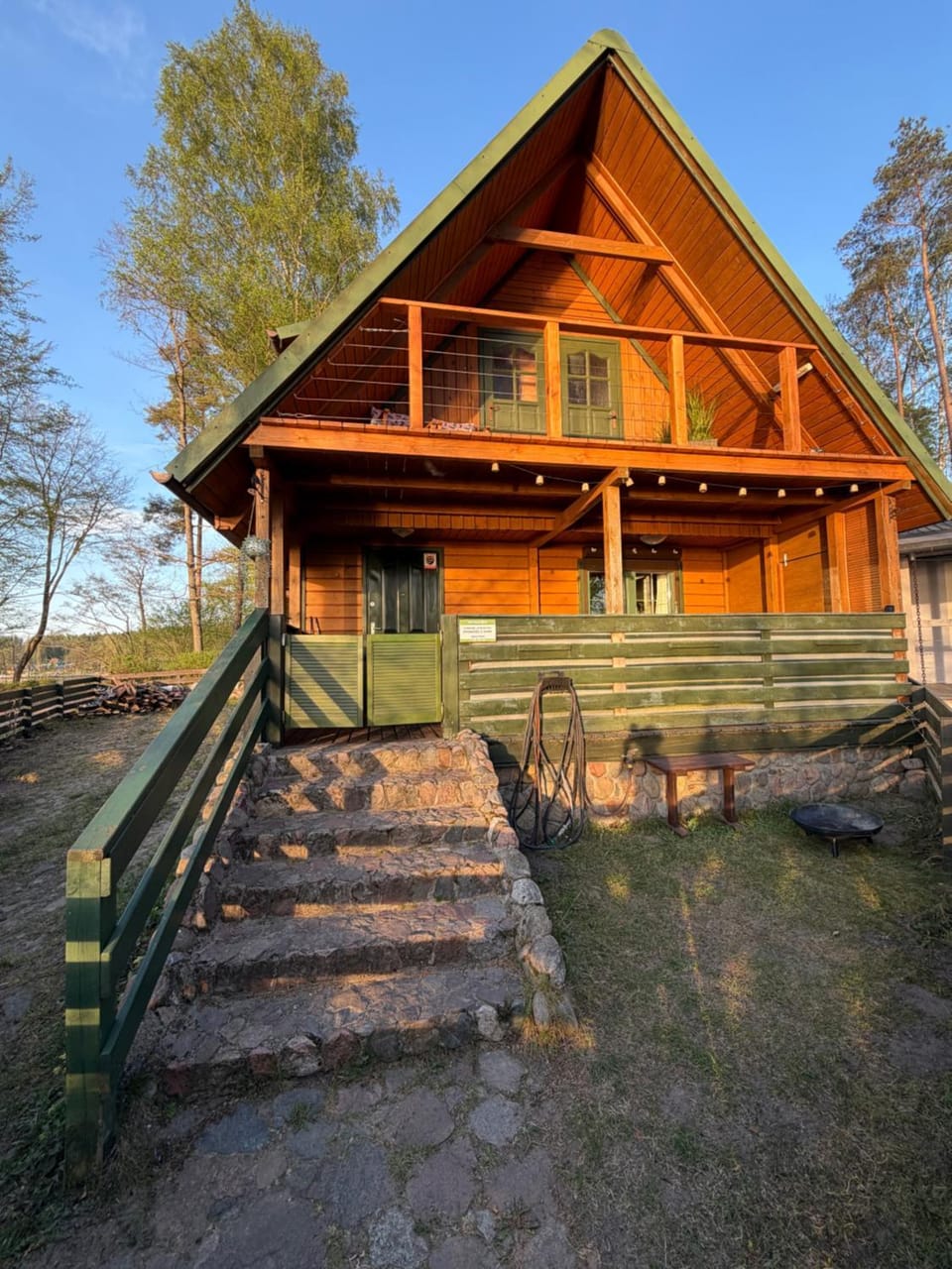 Domek letniskowy Opowieści z Narie Kretowiny Nature lodge in Poland