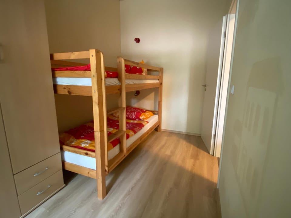 Bed, Bedroom, bunk bed, wardrobe