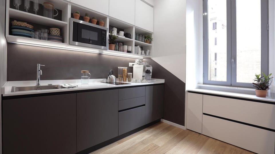 Coffee/tea facilities, Living room, Communal kitchen, Buffet breakfast, Italian breakfast