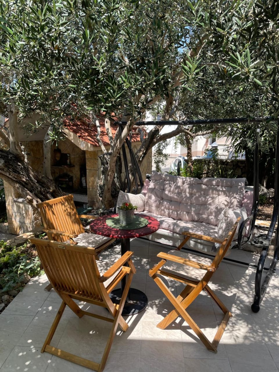 Day, Garden, sunbed