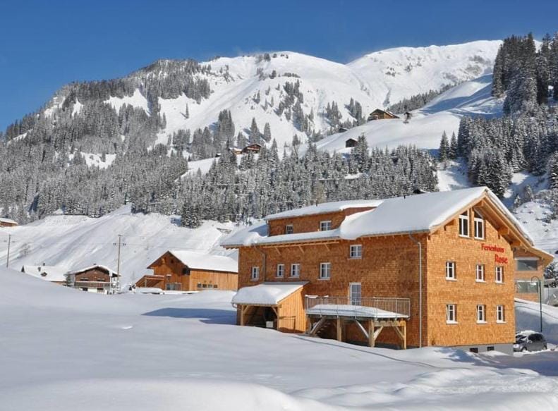 Property building, Natural landscape, Winter