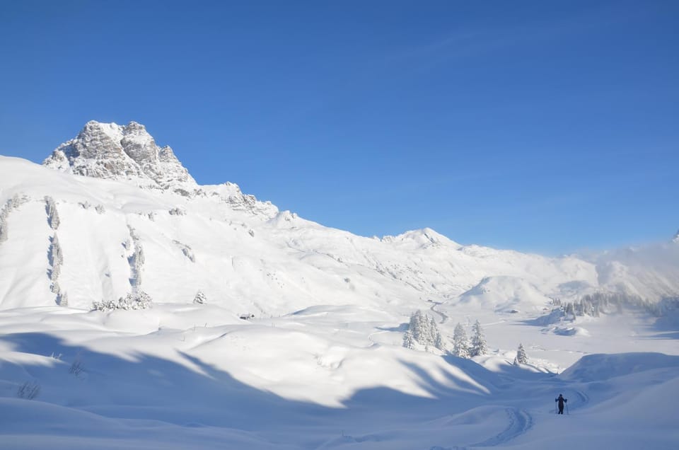 Natural landscape, Winter, Skiing, Skiing
