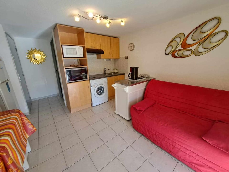 Maison mitoyenne climatisée avec terrasse et piscine à Marseillan - FR-1-326-474 House in Marseillan