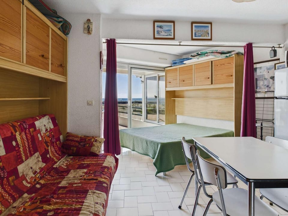 Studio cabine RDC, terrasse, 4 pers, parking - FR-1-423-26 Cabin in Agde