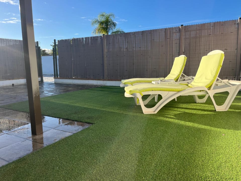 Patio, sunbed