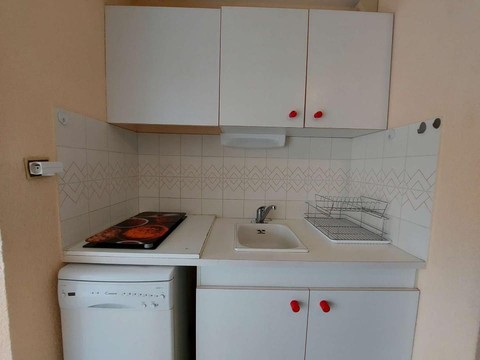 Appartement climatisé 2 pièces, accès direct plage, terrasse et parking privé - FR-1-326-531 Apartment in Marseillan