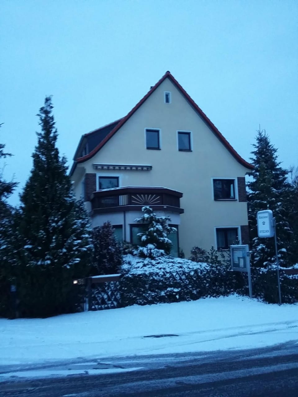 Property building, Winter