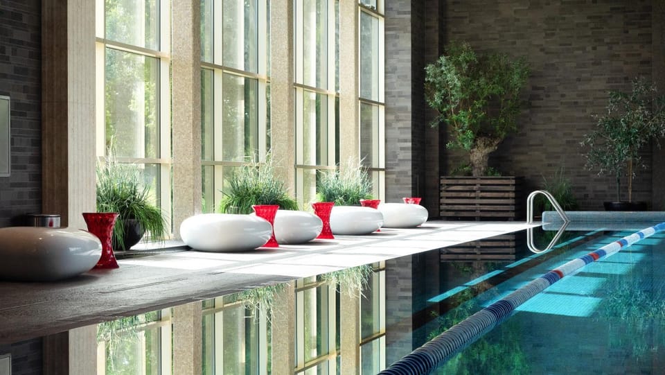 Pool view, Swimming pool